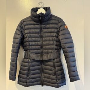 Save the Duck Adeline belted puffer jacket
